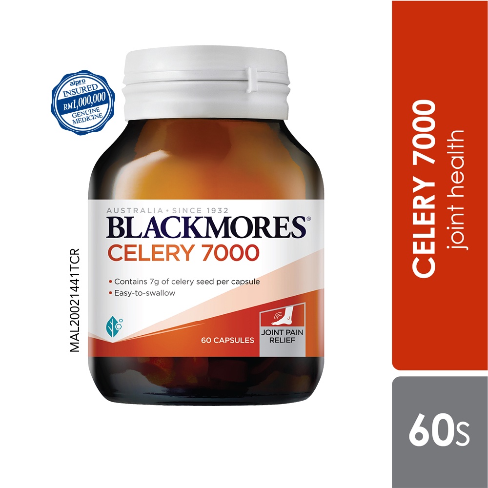 Blackmores Celery 7000 60s สุขภาพร่วม