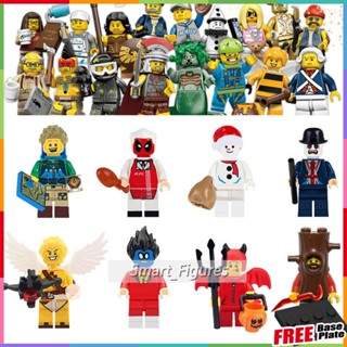 Cupid Minifigures Little Devil Deadpool KFC แวมไพร์เลสเตอร์ Freakazoid ของเล่นคริสต์มาสของขวัญมินิตัวเลข MG9001