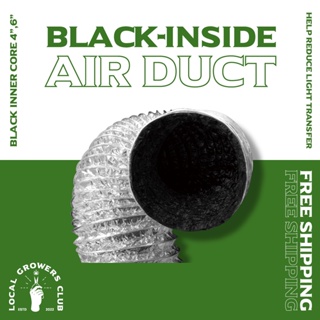 Black-Inside Air Duct ท่อลมกันแสง