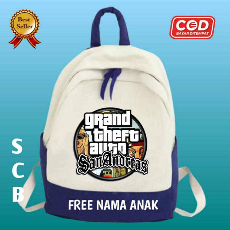 กระเป๋าเป้เด็ก GTA SAN ANDREAS