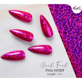 Nail Foil ฟอยล์ติดเล็บ Pink NF009