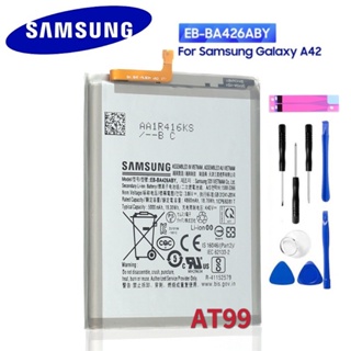 แบต Samsung Galaxy A32 A42 A72 5G SM-A326B SM-A426B แบตเตอรี่ แท้ Samsung EB-BA426ABY 5000mAh Battery ชุดไขควง+แผ่นกา;