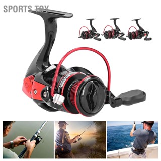 Sports Toy Metal Spinning Wheel Spool Sea Rod Lure Rock Fishing Long Shot Reel Tackle Black Red