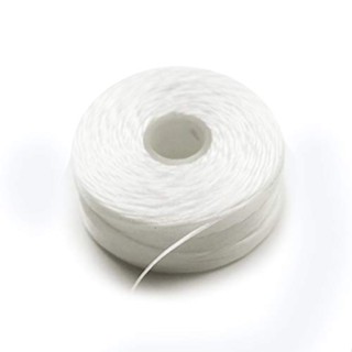 Mill Hill White Nymo Thread Size D ด้ายไนลอนสำหรับปักลูกปัดสีขาว