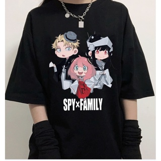 hOT TIME!anime Spy x Family Summer Mens Cotton Round Neck Short Sleeve T-Shirt