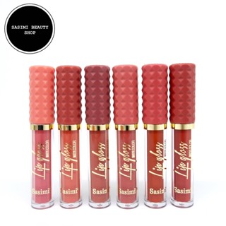 SASIMI Lip Matte Color ลิปจิ้มจุ่มเนื้อแมทต์ สีสวย เกลี่ยง่าย ติดทนนาน