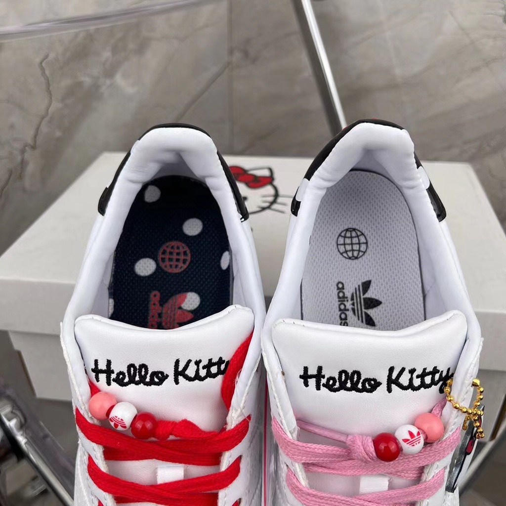 Adidas Superstar Hello Kitty GW7168 สินค้าลิขสิทธิ์แท้ Adidas รองเท้าลำลอง
