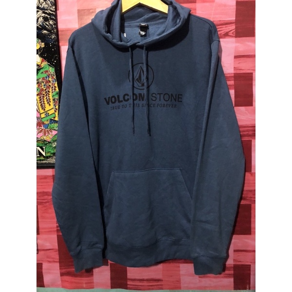 เสื้อกันหนาว มีฮู้ด ลาย Volcom