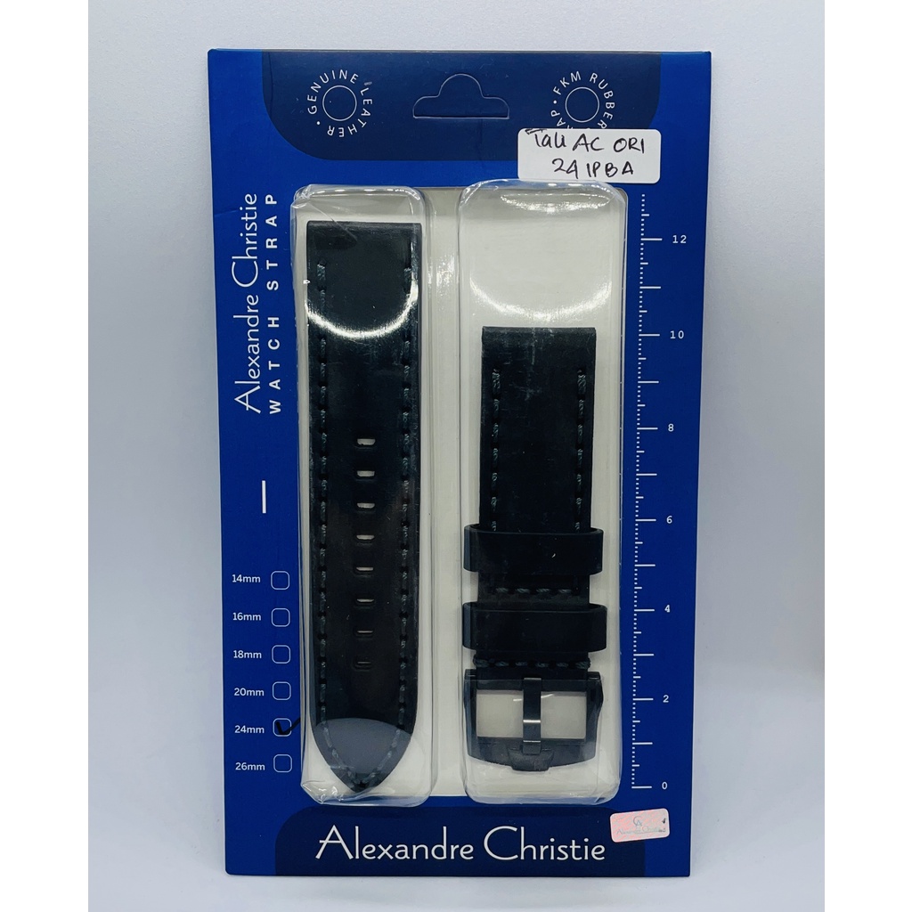 Alexandre CHRISTIE ของแท้ สายนาฬิกาข้อมือหนัง