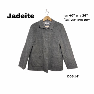 Jadeite winter jacket เสื้อกันหนาวเสริมบ่านิดๆ ผ้าอุ่น อก 40 ยาว 26