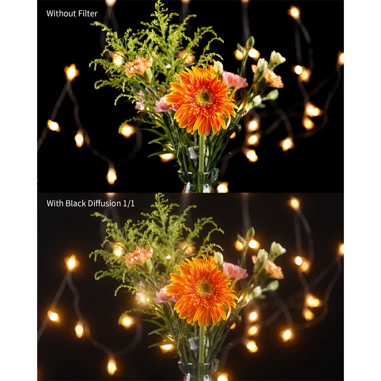 (ประกัน 2 ปี) K&F Nano-X Black Mist Diffusion 1/4 1/8 Special Effects Soft Filter Double Side Multi