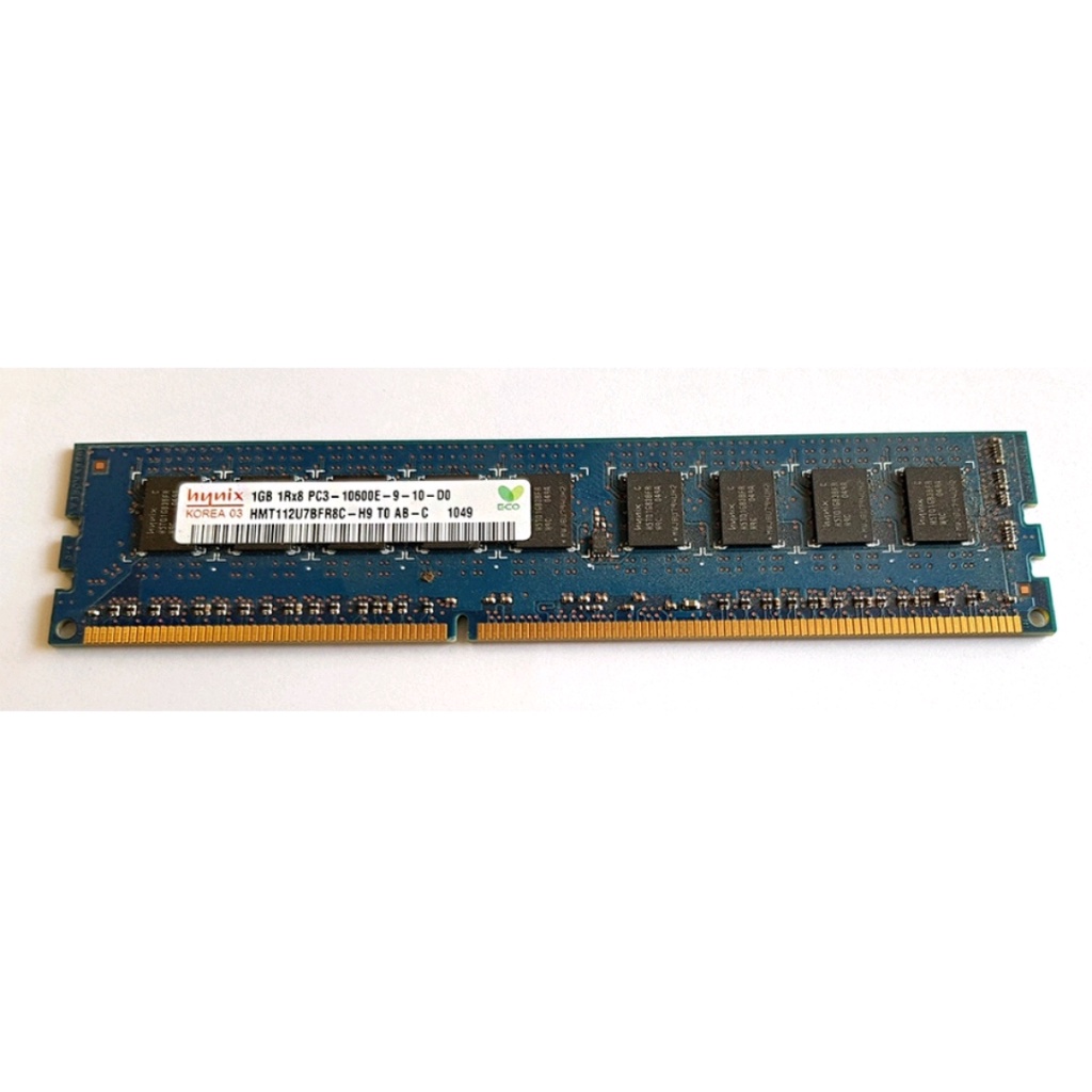 1GB 1Rx8 PC3-10600E-09-10-D0 ยี่ห้อ Hynix ใส่บอร์ด X79 Workstation HP Z420 Z620 Dell T5500 T7610 Ser