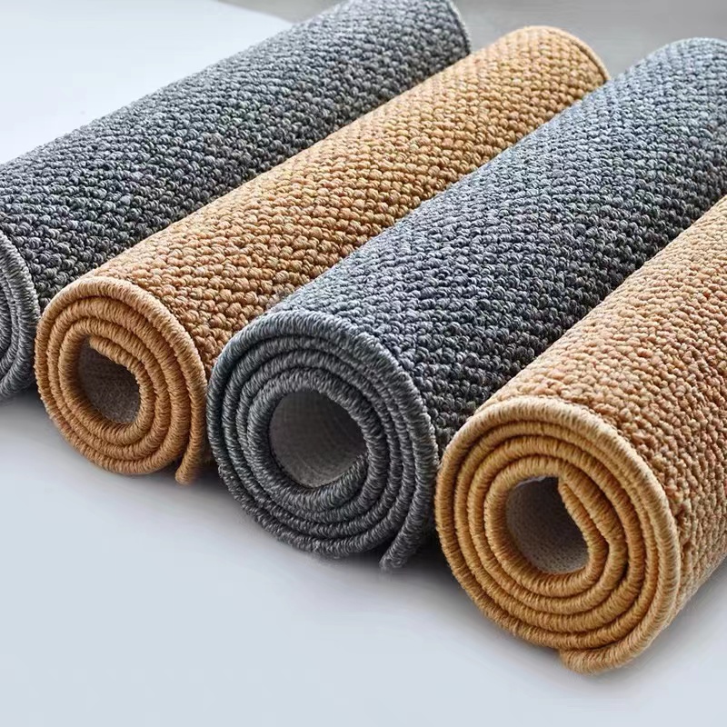 พรมห้องครัว เป็นธรรมชาติ ป่านศรนารายณ์ พรมเช็ดเท้า 40x120 100x100 พรมมินิมอล เสื่อทาทามิ ลับเล็บแมว พรมปูพื้นห้องนอน - รูปที่ 7