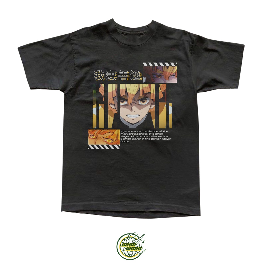 เสื้อยืด KIMETSU YAIBA ZENITSU AGATSUMA UNISEX ANIME