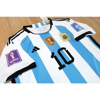 Argentina 2022 FIFA World Cup Champion 3 Star เสื้อบอลอาร์เจนติน่า รุ่นแชมป์ 3 ดาว