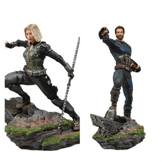 Avengers 4 Infinity War Brazil Factory Captain America Black Widow 1/10 Return of Heroes