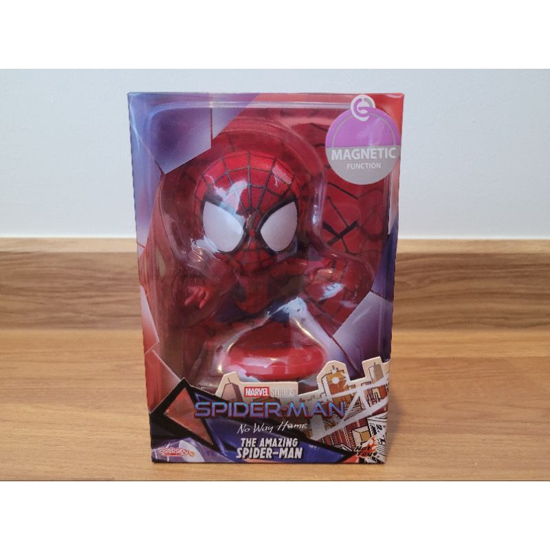 THE AMAZING SPIDER-MAN COSBABY BOBBLE-HEAD Hottoys งานแท้100%
