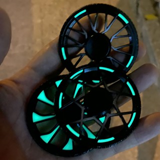 ของเล่น Fidget Spinner แบบเรืองแสง ช่วยบรรเทาความเครียด สําหรับเด็ก และผู้ใหญ่