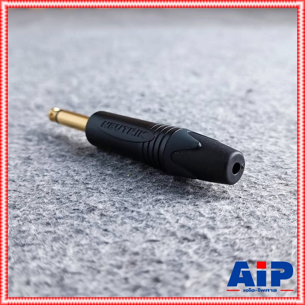 ตัวสีดำ 1ตัว NEUTRIK NP2X-B สีดำ ของแท้ ปลั๊กไมค์โมโน (Mono Phone Plug) โฟนปลั๊ก โฟนโมโน Phone mono NP 2X NP-2X NP2X ...
