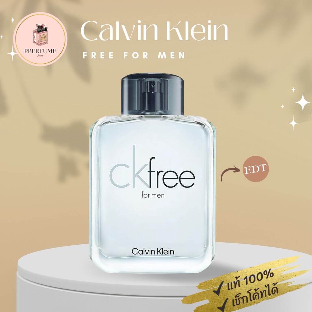 Calvin Klein Free For Men EDT 100ml น้ําหอม CK 【✅แท้ 100%】 น้ําหอมผู้ชาย