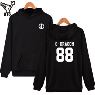 Jxlq ใหม่ล่าสุด เสื้อกันหนาว มีฮู้ด ลาย Gdragon Kpop Bigbing L สไตล์ฮาราจูกุ ของขวัญวันเกิด สําหรับผู้ชาย