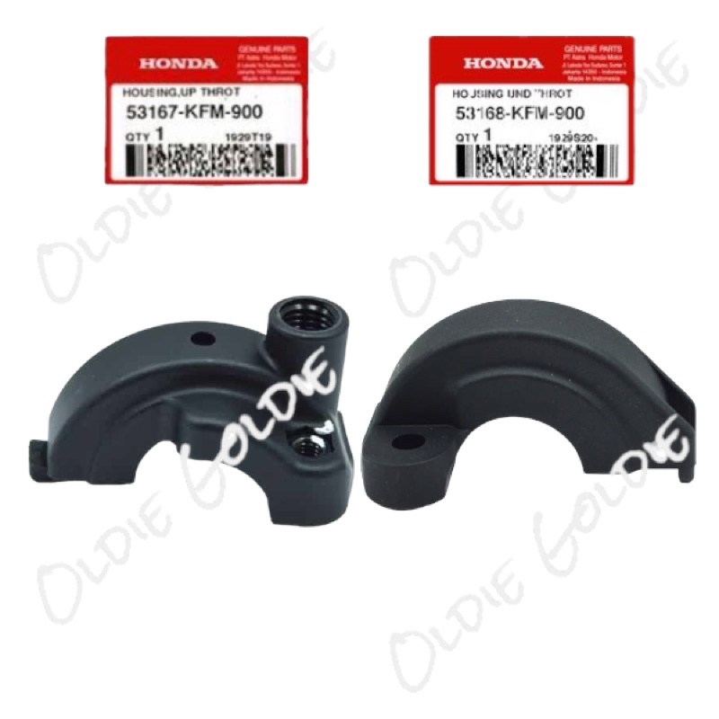 53167-KFM-900 53168-KFM-900 ท่อแก๊สบนที่อยู่อาศัยภายใต้ Upper Theottle Karisma Spacy Supra X 125 Var