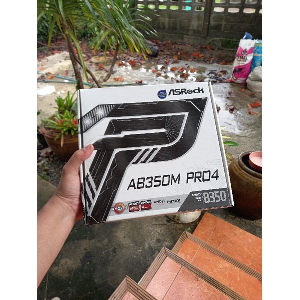 Mainboard(AM4) Asrock AB350M Pro4 มือสอง