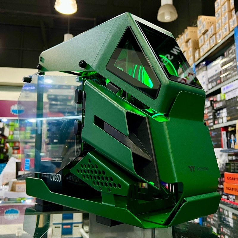 คอมพิวเตอร์สั่งประกอบ  THERMALTAKE AH T200 RACING GREEN EDITION