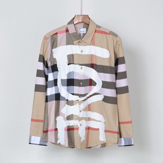 เสื้อเชิ๊ต BURBERRY [NEW] งานดี ใครเห็นต้องเหลียวมอง ใส่ก่อนเท่ห์ก่อน [Limited Edition]