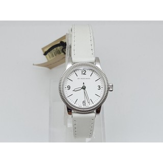 นาฬิกา   BAUME &amp; MERCIER WOMENS RIVIERA 5221 SWISS QUARTZ WHITE / GOLD DIAL STAINLESS STEEL WATCH 25 MM  รอบข้อมือ 17.5