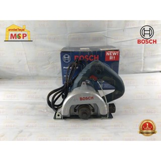 Bosch เครื่องตัดหินอ่อนไฟฟ้า GDC 140 NEW 1400W 13,200 รอบ ไม่มีสายน้ำ ปรับตัดองศาไม่ได้ #06013A40K0