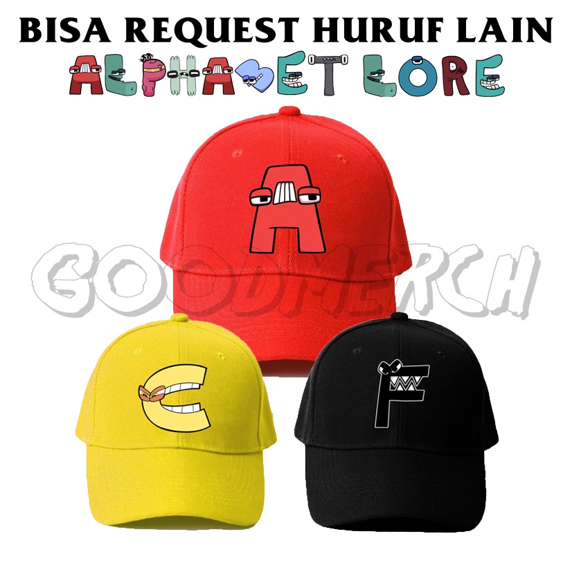 CHILDRENS ALPHABET LORE CHARACTERS A TO Z HAT [ ALPHABET LORE CHILDRENS BASEBALL HAT]