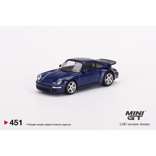 MINI GT 1/64 No.451 RUF CTR Anniversary Dark Blue LHD MGT00451-L