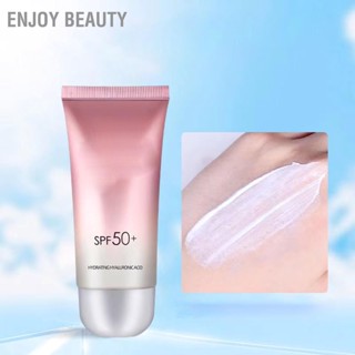 BEnjoy Beauty Face ครีมกันแดด Spf50+ ไวท์เทนนิ่ง ป้องกันรังสียูวี ให้ความชุ่มชื้น 60 มล. สําหรับทุกประเภท