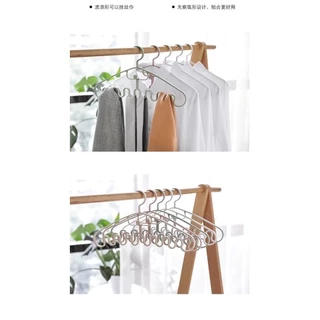 kingshopping（EQA321)(ร้านไทย)ไม้แขวน ประหยัดพื้นที่ ที่แขวนอเนกประสงค์(อุปกรณ์จัดระเบียบในตู้เสื้อผ้า)