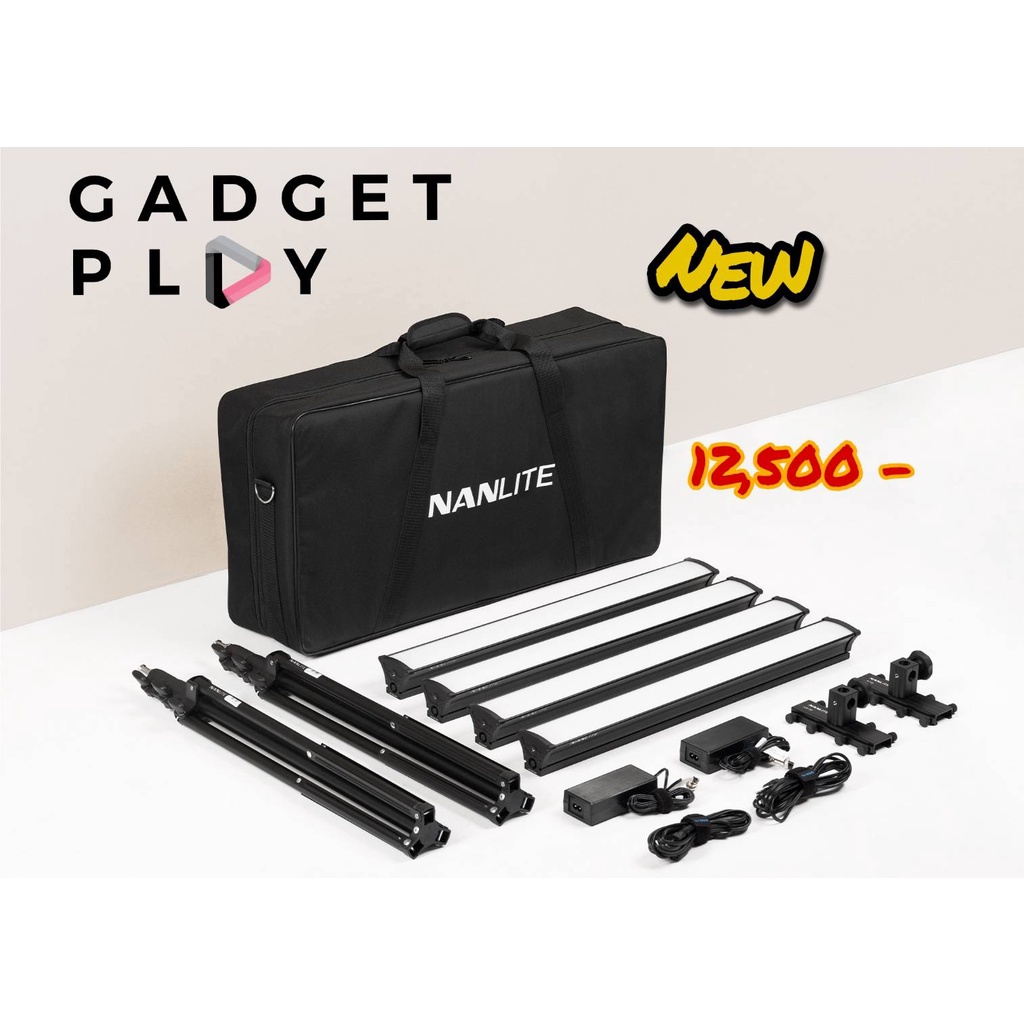 [กรุงเทพฯ ด่วน 1 ชั่วโมง] LG-E60 4KIT LED Studio Light ไฟต่อเนื่องสำหรับใช้งานร่วมกับ Green Screen ช