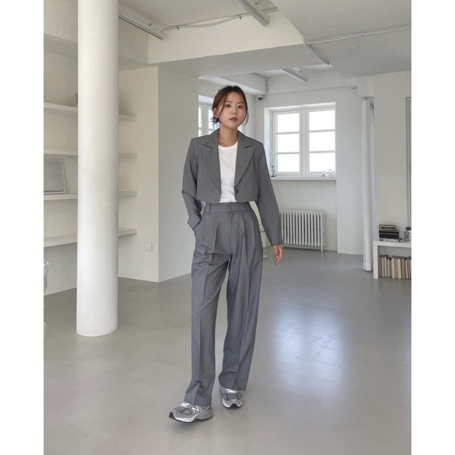 กางเกงขายาว Seoul pants แบรนด์ Pur.Studio (New)