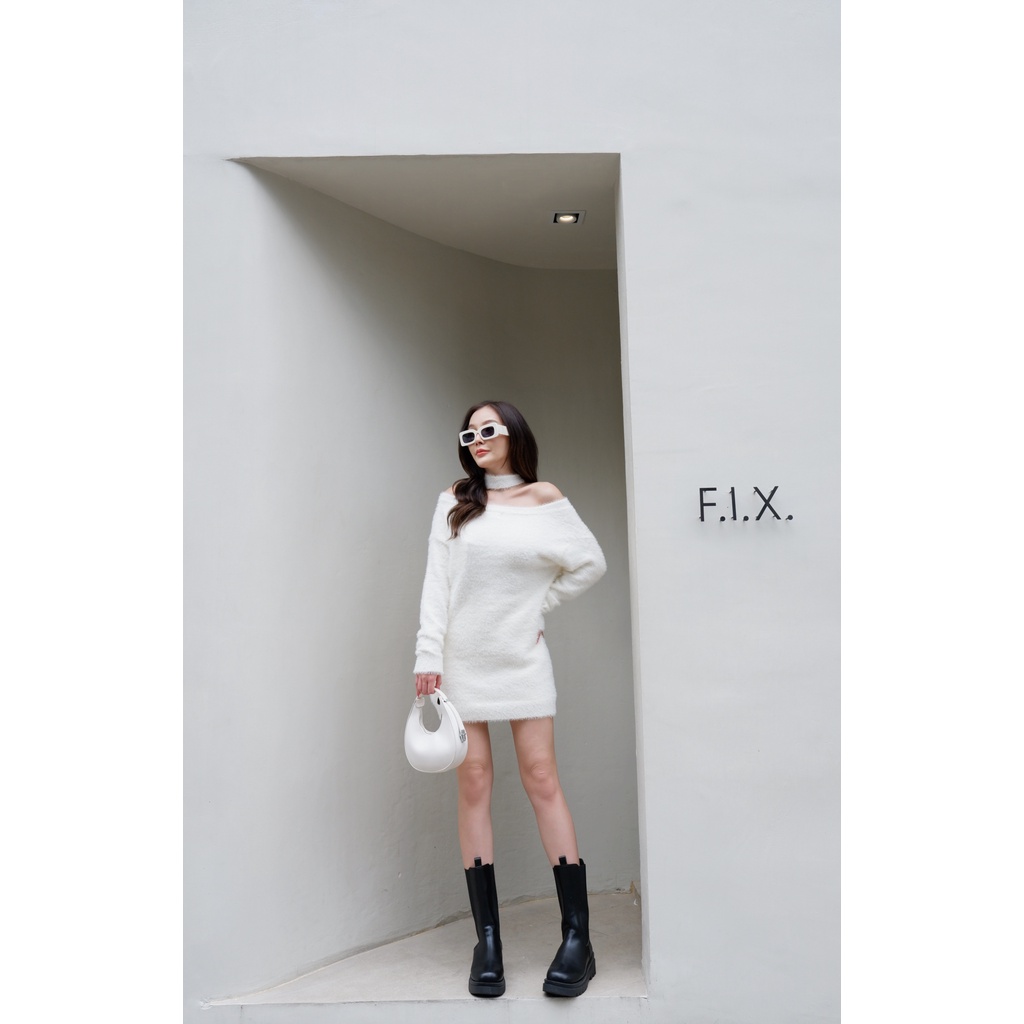 𝙣.𝙨𝙞𝙨𝙩𝙖𝙘𝙡𝙤𝙨𝙚𝙩𝙨 - [WINNY] มินิเดรสสั้นแขนยาว ขนมิ้ง สุดน่ารัก ป้าย :: THITIYA - รูปที่ 3