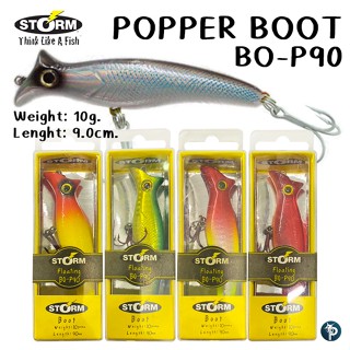 เหยื่อปลอม Storm Popper Boot รหัส BO-90