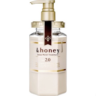 [&amp;Honey] Treatment_Deep Moist Hair Treatment_2.0_445g_ทรีทเมนท์บำรุงผม [Direct from Japan]