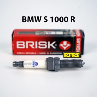 หัวเทียน BRISK PREMIUM LGS (4 เขี้ยว) แกนเงิน BMW S 1000 R (SGL01ROC) รองรับน้ำมันเบนซิน95, แก๊สโซฮอล์ Made in EU