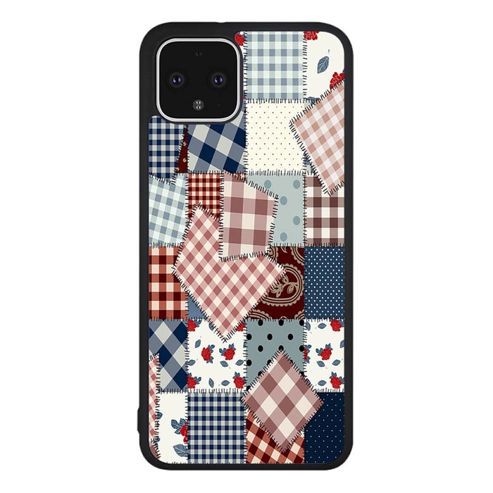 เคส Google Pixel 3 4 4a 5 5a 6 7 XL Pro ผ้าแพทช์เนื้อ D131