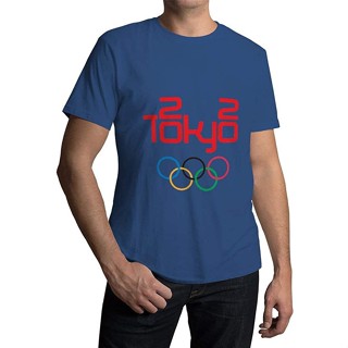 [COD] เสื้อยืดแขนสั้น พิมพ์ลาย Tokyo Olympic Games พลัสไซซ์ ของขวัญวันเกิด สําหรับผู้ชาย XS-6XLS-5XL