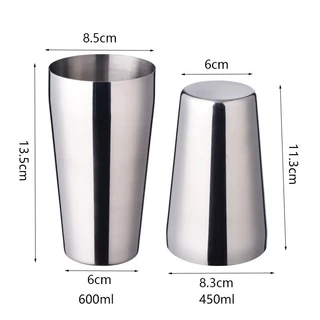 5 ชิ้น Boston Cocktail Shaker Set มีการออกแบบที่หรูหราและทันสมัยเหมาะสำหรับบาร์ที่บ้านร้านอาหารปาร์ตี้และวันหยุด