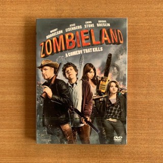 DVD : Zombieland (2009) ซอมบี้แลนด์ [มือ 1 ปกสวม] Jesse Eisenberg / Emma Stone ดีวีดี หนัง แผ่นแท้