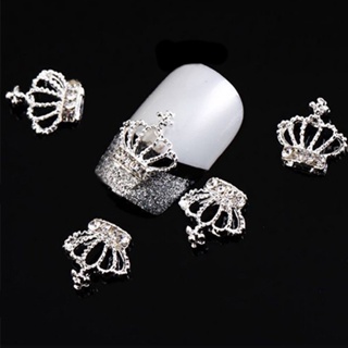 【AG】3D Alloy Rhinestones Crown Shape Art Tips Glitters DIY Decorations