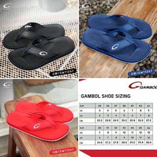 Gambol รุ่นGM11267 รองเท้าแตะคีบ รองเท้าแตะลำลอง รองเท้าแตะผู้ชาย รองเท้าแตะผู้หญิง รองเท้าลำลอง รองเท้าคีบ Size 36-46