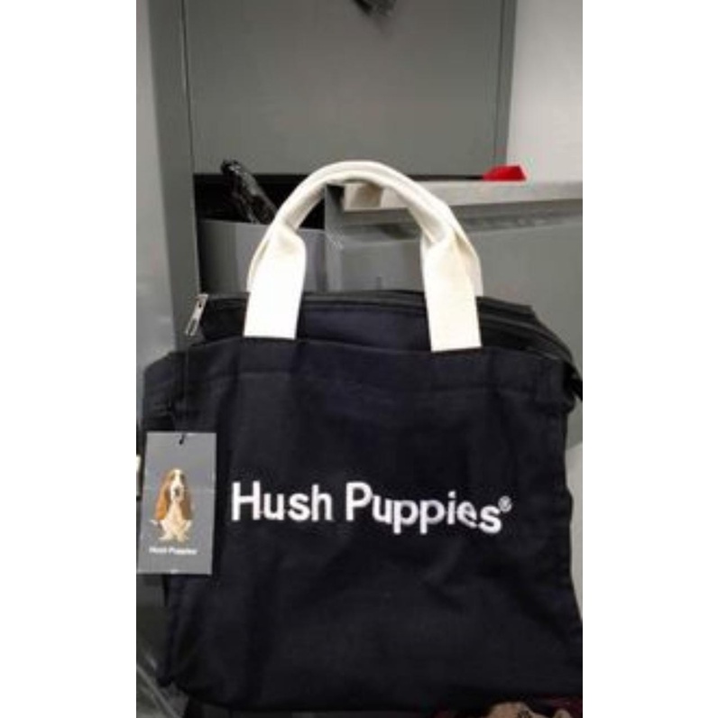 Hitam Hush Puppies กระเป๋า สีดํา
