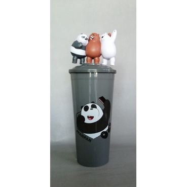 WE​ BARE​ BEARS​ " PANDA "แก้วน้ำ​กาแฟ​มวล​ชน​
