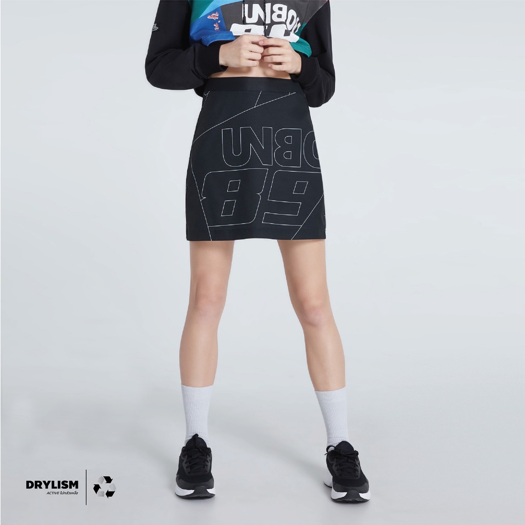 UNBOUND RACING TANS SKIRT กระโปรงทรงเอ